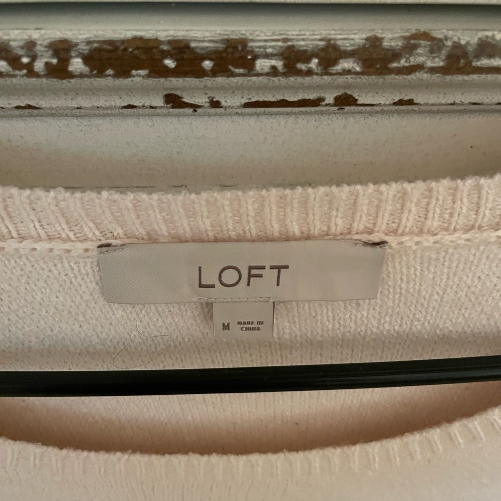 Loft snowflake sweater